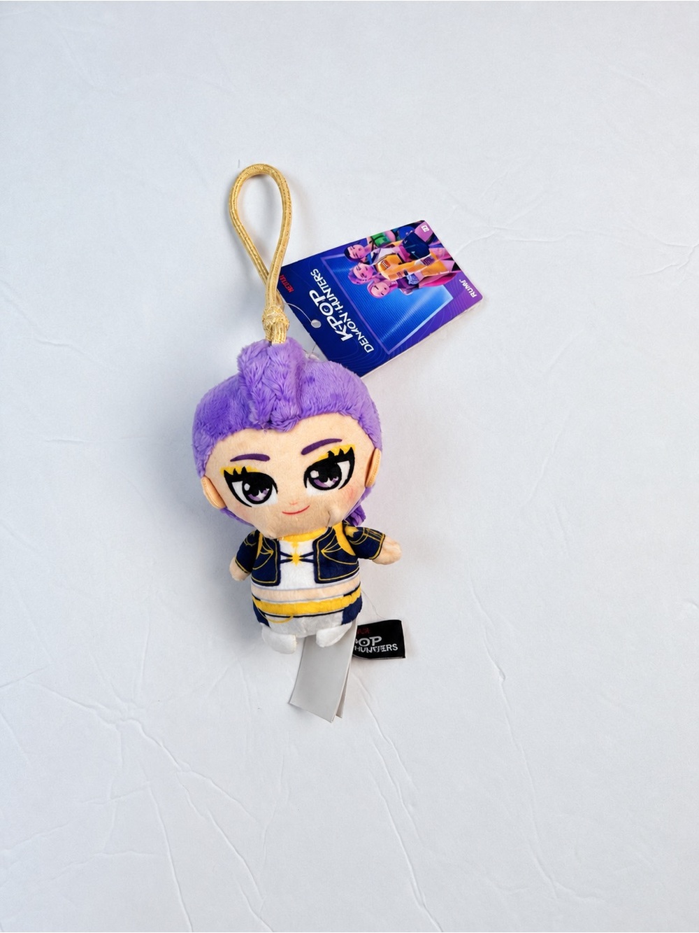 KPop Demon Hunters Rumi 4-Inch Plush Clip – New With Tags